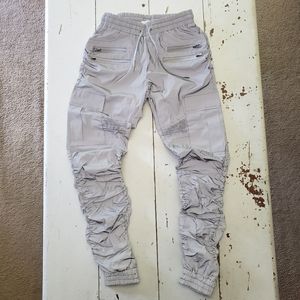 Tilly's Uncle Ralph reflective nylon Moto joggers